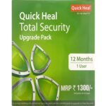 Quick Heal Antivirus Total Renew Pack 1PC 1YR TR1UP