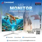 Consistent CTM2200 21.5 (22) Inch Full HD VA Panel Monitor (White)